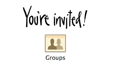 How to create and invite into a group .